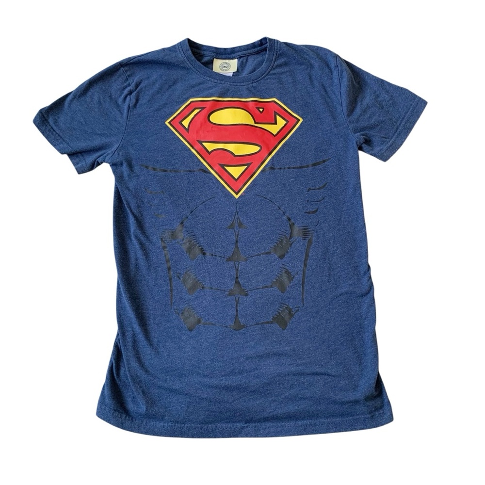 DC COMICS | Superman Six Pack Blue T Shirt Men’s Size Small